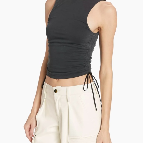 Alice + Olivia Chrissy Ruched Tank - Picture 2 of 8